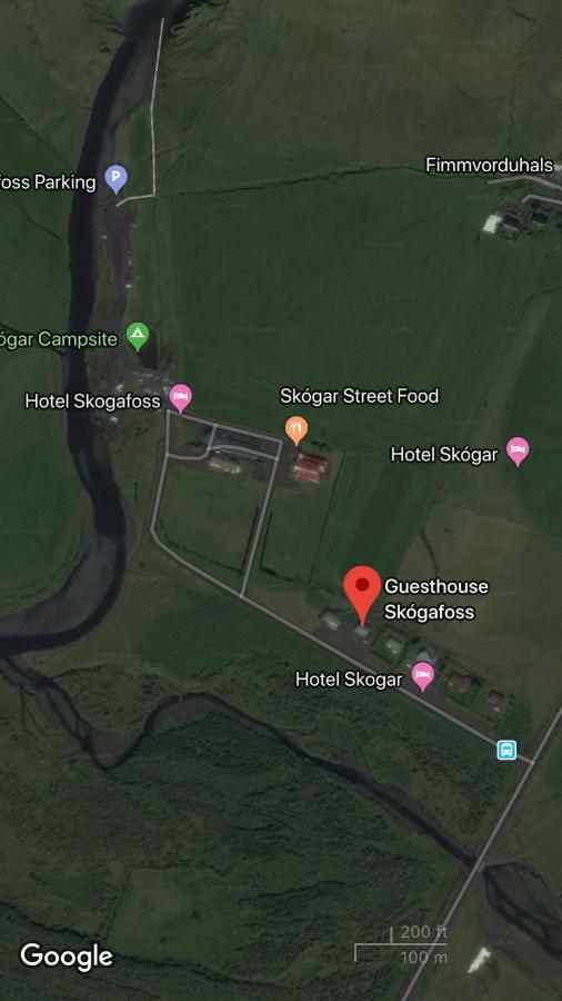 Guesthouse Skógafoss Skógar Eksteriør billede